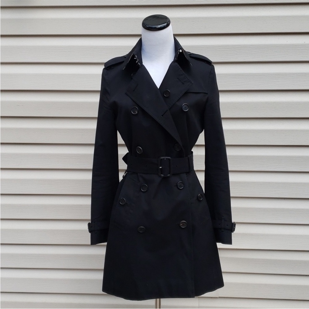 Authentic Burberry Prorsum Double Breasted Knee Length Trench Coat